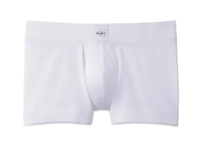 Calvin Klein x Jung Kook of BTS Women's Heritage Cotton Monologo Trunks "Lily White"