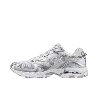 Mizuno Women's Wave Rider 10 "White/Silver"