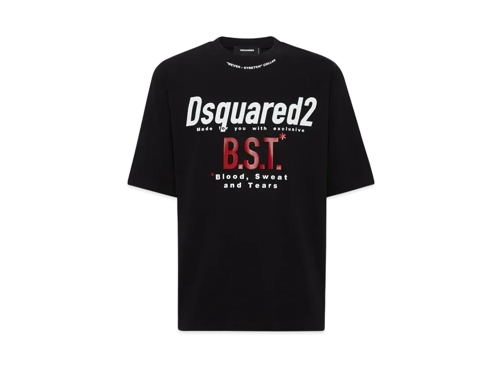 DSQUARED2 Blood Sweat Tears T "Black"