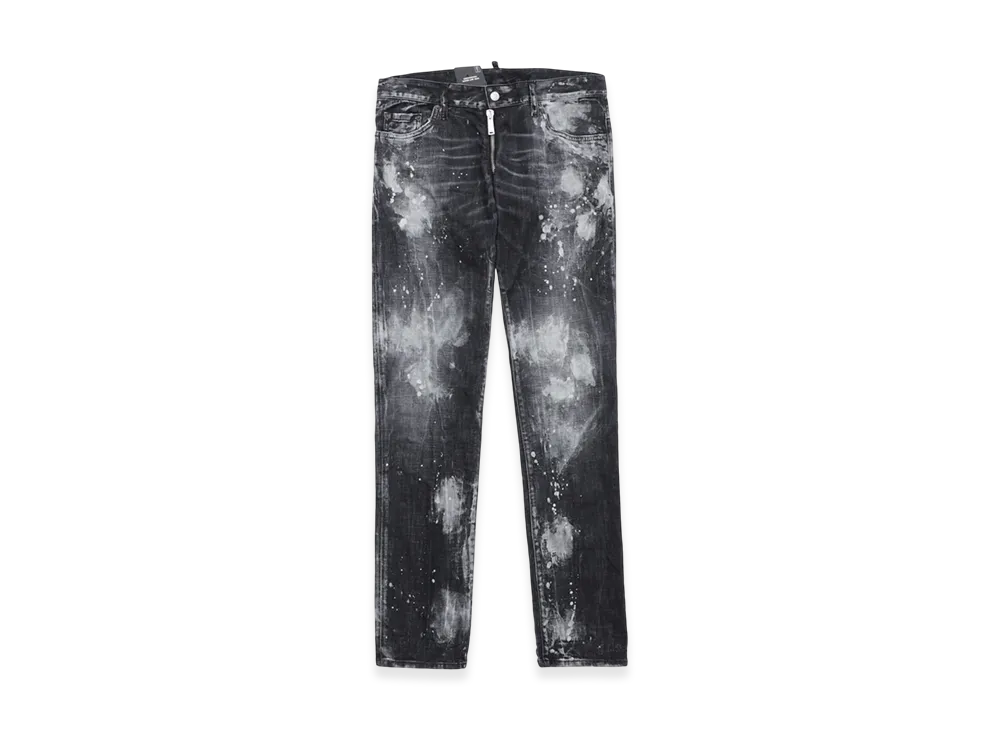 DSQUARED2 Anniversary Super Low Zip-Fly Jeans "Black"