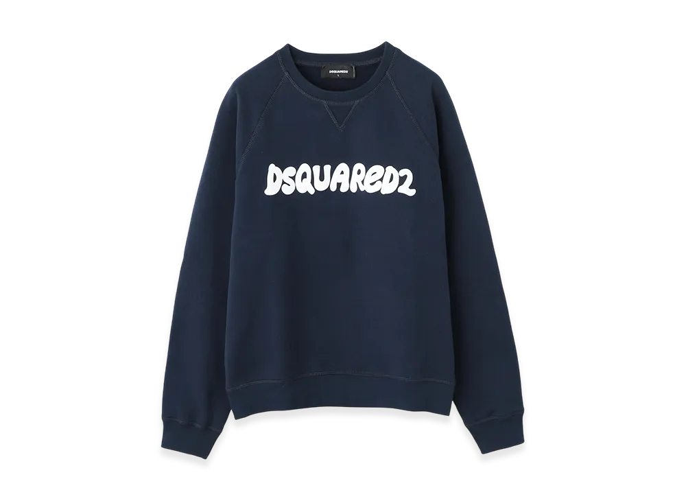 DSQUARED2 Cool Fit Crewneck Sweatshirt "Navyblue"