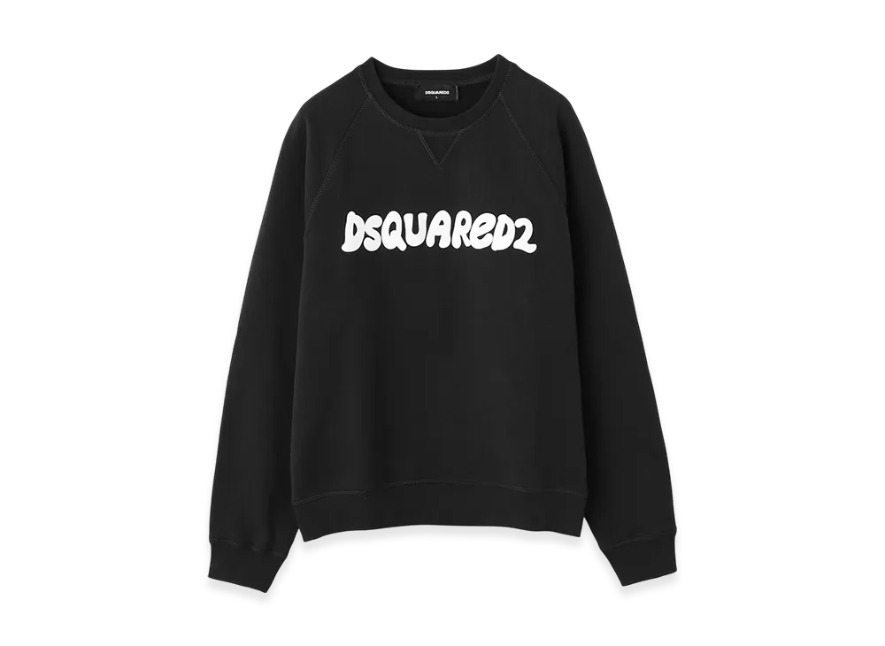 DSQUARED2 Cool Fit Crewneck Sweatshirt "Black"