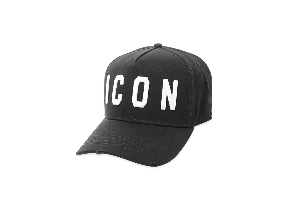 DSQUARED2 Icon Baseball Cap "Nerobianco"