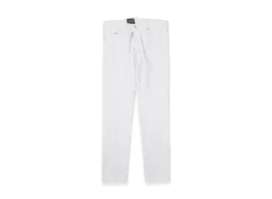 DSQUARED2 Cool Guy Button-Fly Jeans "White"