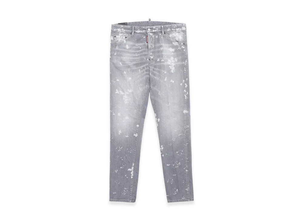 DSQUARED2 Relax Long Crotch Button-Fly Jeans "Grey"
