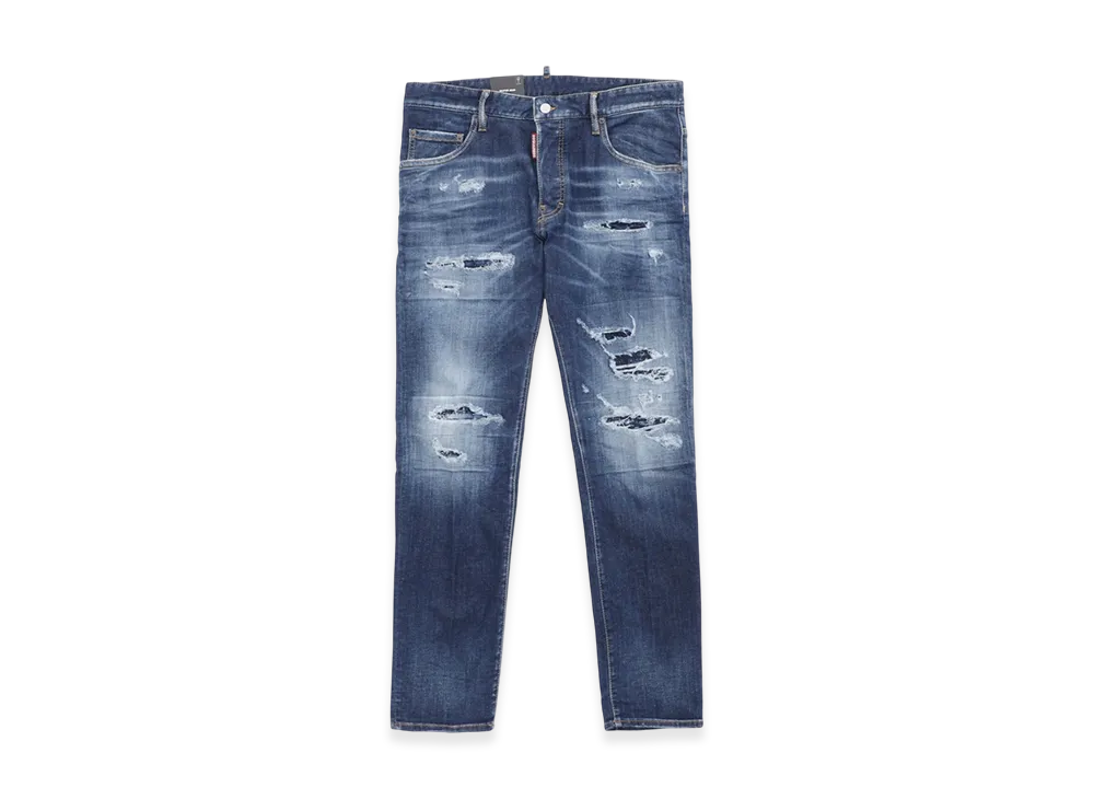 DSQUARED2 Skater Button-Fly Jeans "Blue"