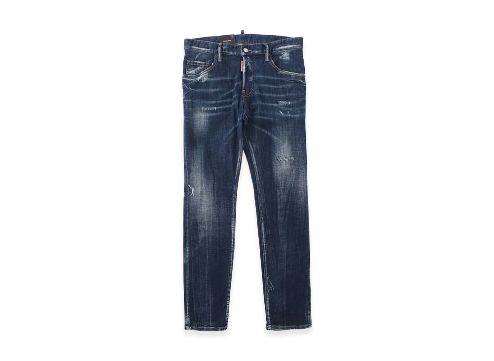 DSQUARED2 Skater Button-Fly Jeans "Blue"