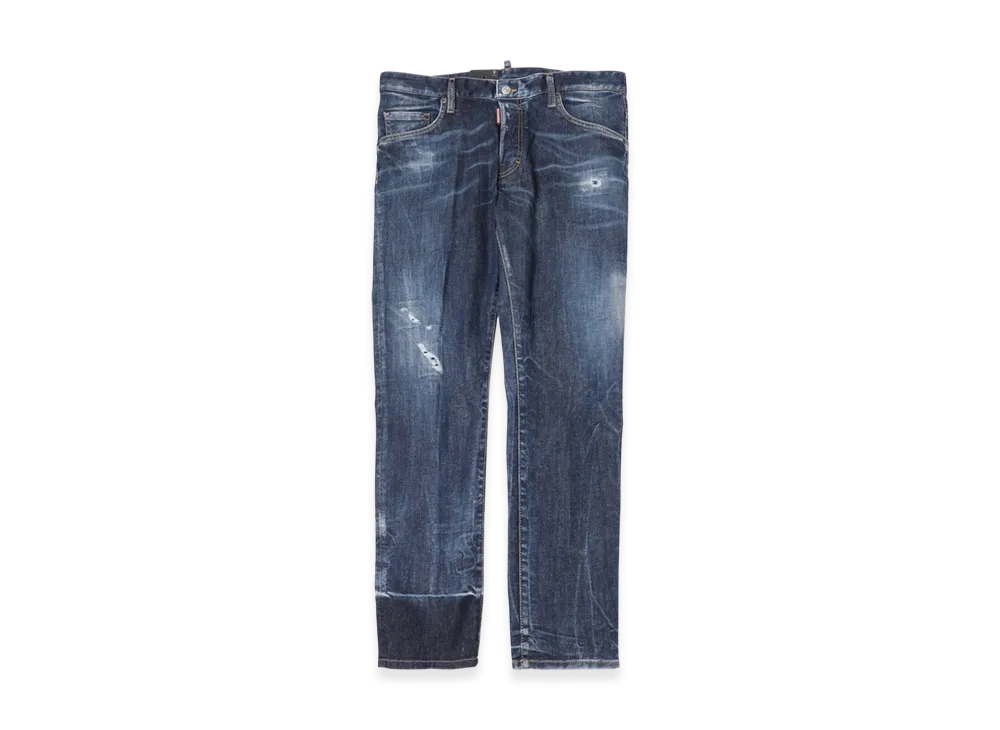 DSQUARED2 Skater Button-Fly Jeans "Blue"