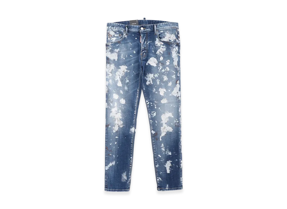 DSQUARED2 Skater Button-Fly Jeans "Blue"
