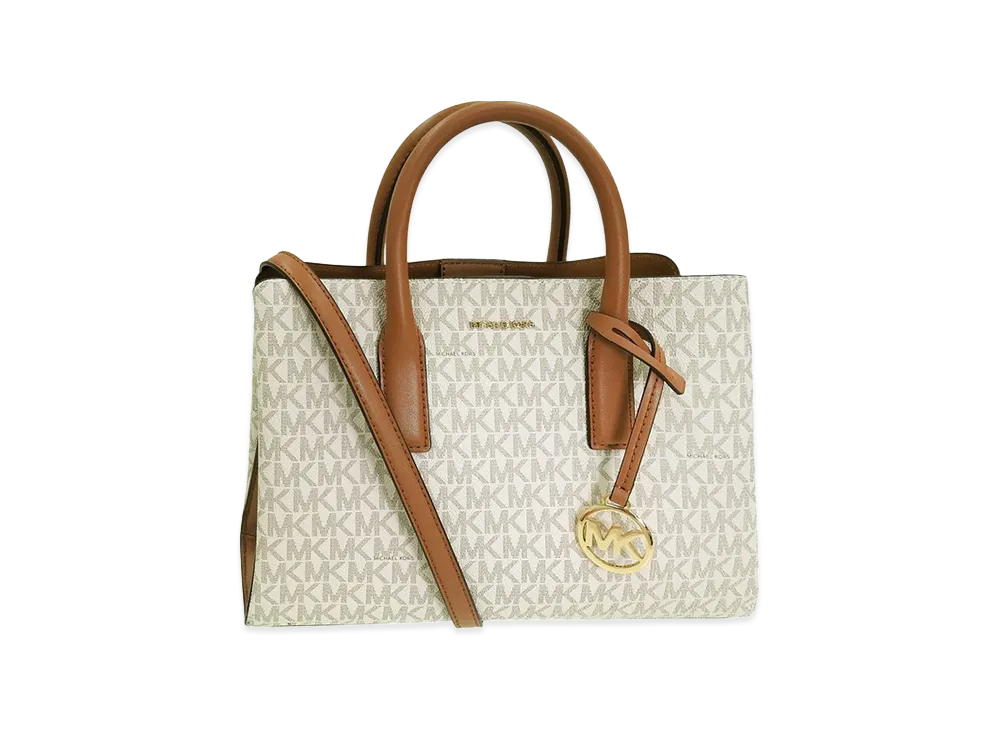 MICHAEL KORS Women's Shoulder Bag "White/Brown"