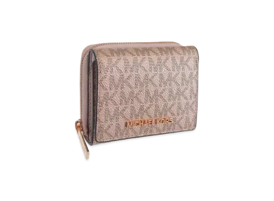 MICHAEL KORS Women's Trifold Wallet "Pink Multi"