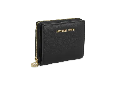 MICHAEL KORS Women's Jet Set Travel Bifold Wallet "Black"