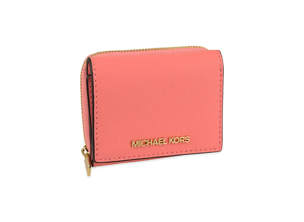 MICHAEL KORS Trifold Wallet "Grapefruit"