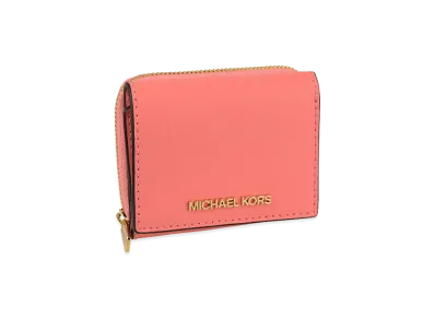 MICHAEL KORS Trifold Wallet "Grapefruit"