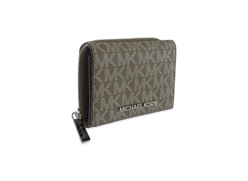 MICHAEL KORS Women's Trifold Wallet "Olive"