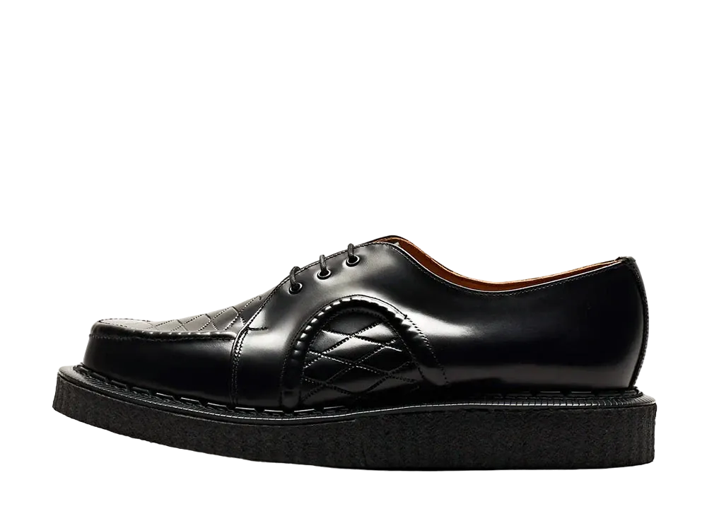 GEORGE COX Dab No.4 Sole "Black" Modified Leather DAB_IVC_040