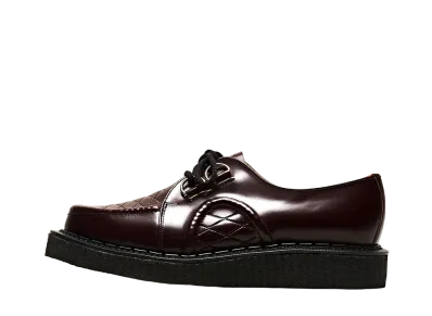 GEORGE COX Women's Dace No.4 Sole "Oxblood" Modified Leather DACE-IVC-030