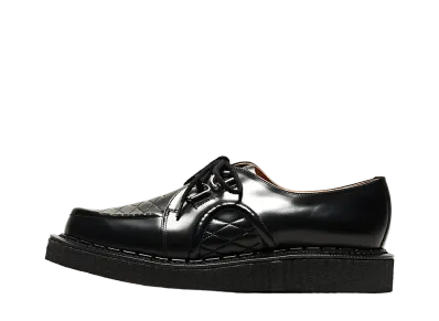 GEORGE COX Women's Skipton No.6 Sole "White" Modified Leather 3588-VI-031