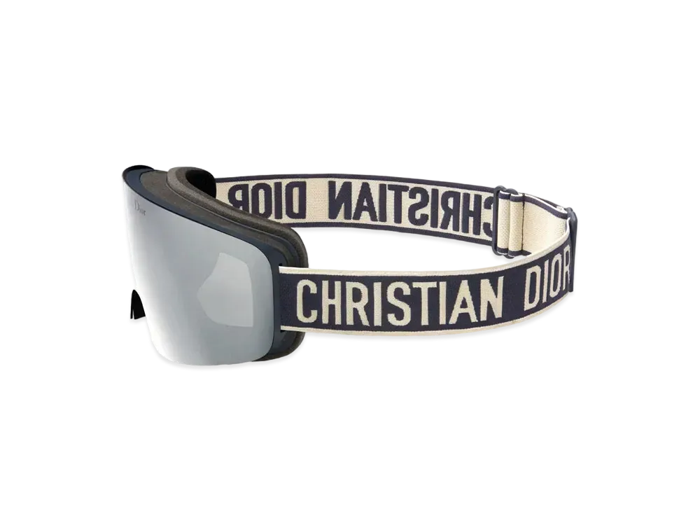 Dior DiorAlps M3U Ski Goggles "Matte Blue/Blue/Ivory"