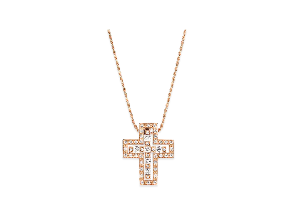 DAMIANI Women's Necklace Belle Epoque "Pink Gold"