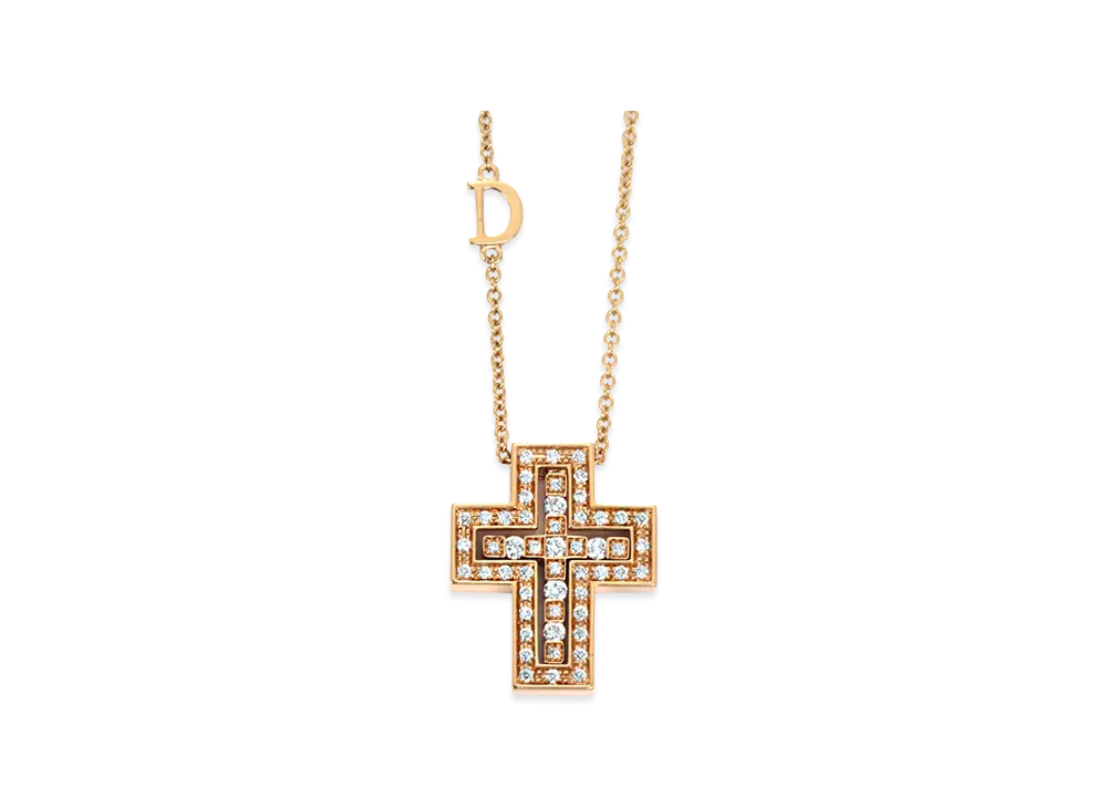 DAMIANI Women's Necklace Belle Epoque "Pink Gold"