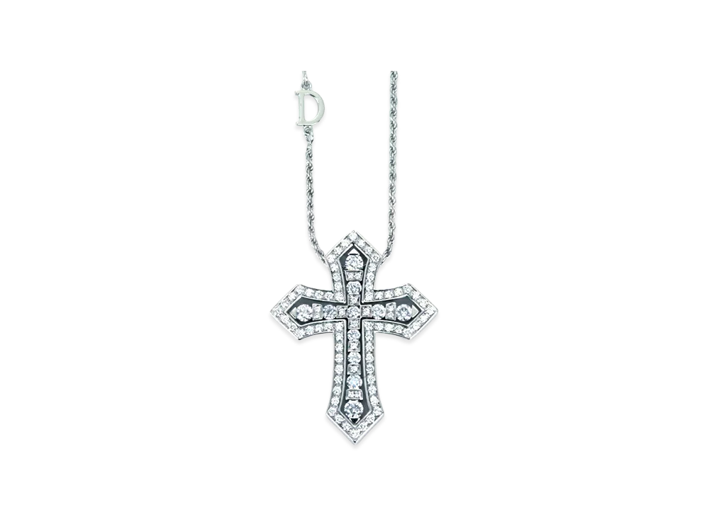 DAMIANI Necklace Belle Epoque Crown "White Gold"