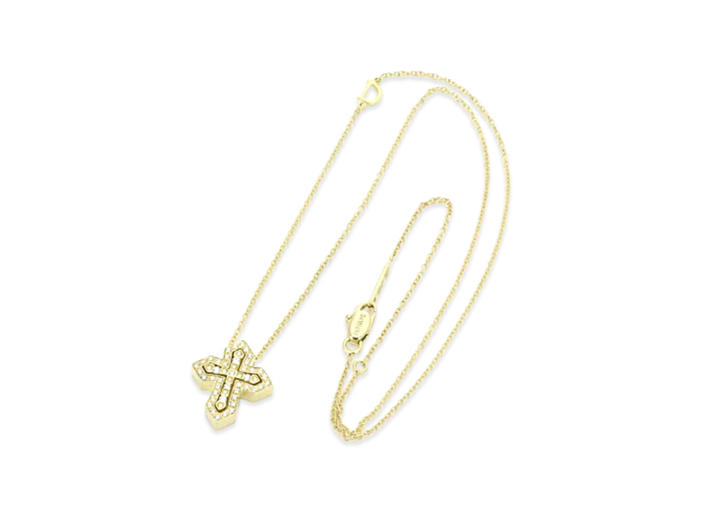 DAMIANI Women's Belle Epoque Crown Necklace "Yellow Gold"