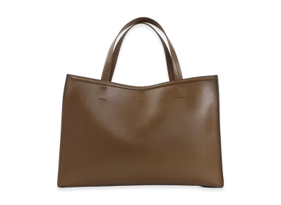 PHOEBE PHILO Large Slouch Cabas Tote Bag "Brown"