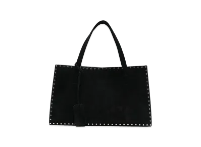 PHOEBE PHILO Women's Stud Cabas Small Bag "Black"