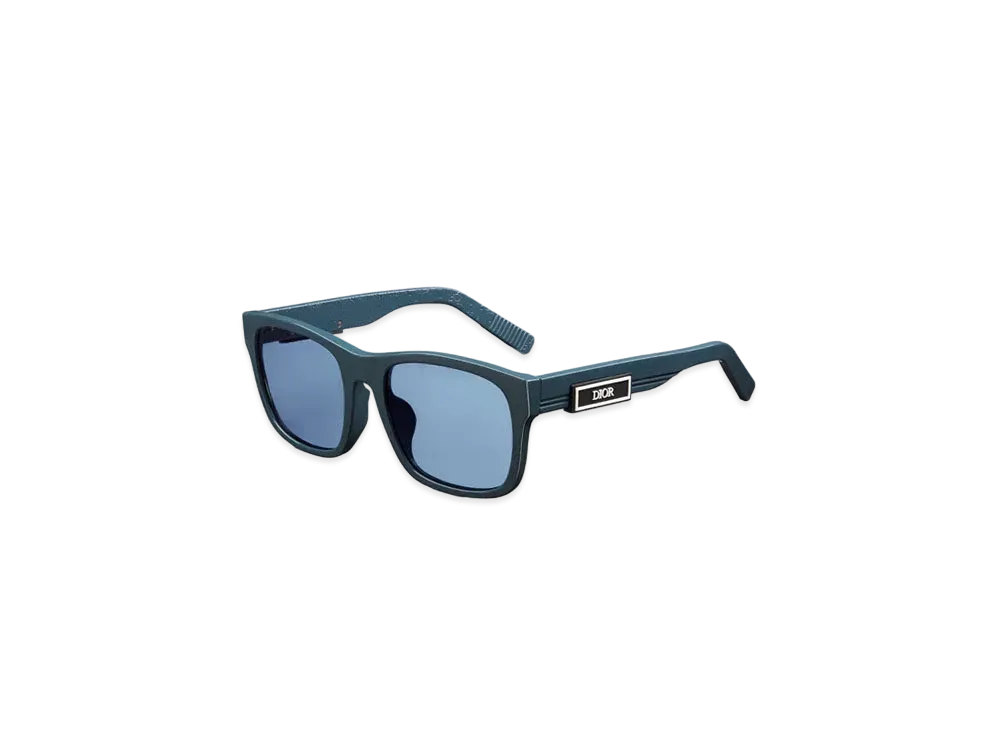 DiorB23 Sunglass Rectangular "Blue Acetate"