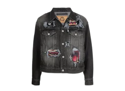 doublet Graphic Denim Jacket "Denim"