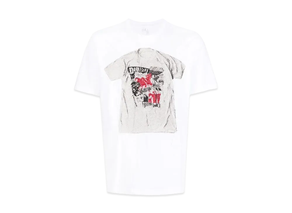 doublet Graphic T-shirt "White"