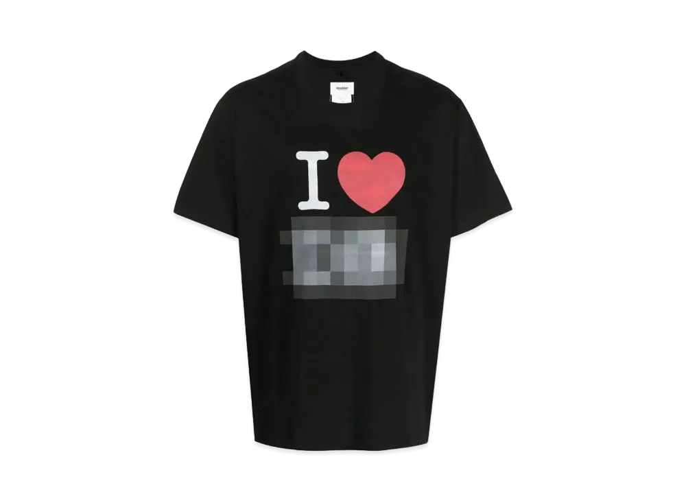 doublet Slogan T-shirt "Black"