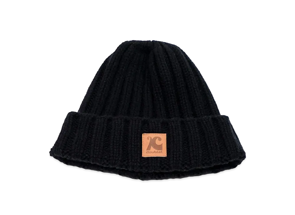 doublet x KIJIMA TAKAYUKI Knit Cap "Black"