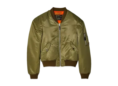 doublet Robot Zip-Up Bomber Jacket "Khaki"