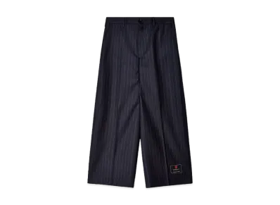 doublet Striped Wide Trousers "Black"