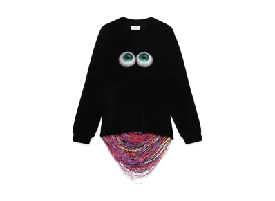 doublet Eye Print Sweatshirt "Black"
