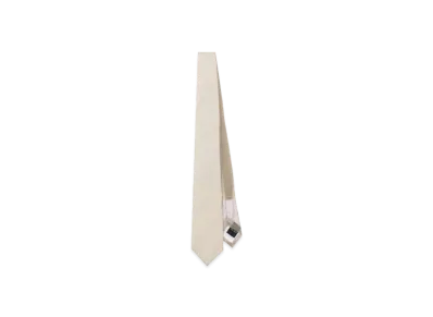 doublet Silk Necktie "Sand Beige"