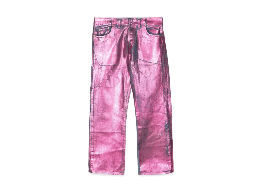 doublet Straight Jeans "Pink"