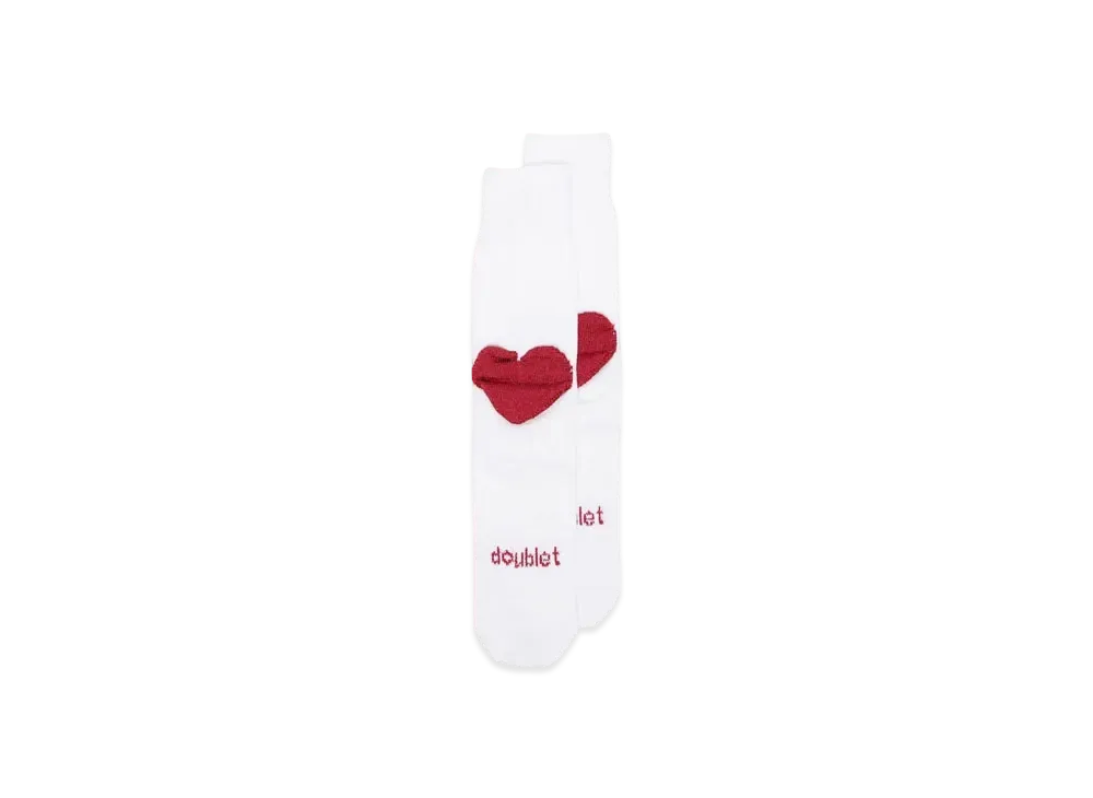 doublet Metallic Socks "White"