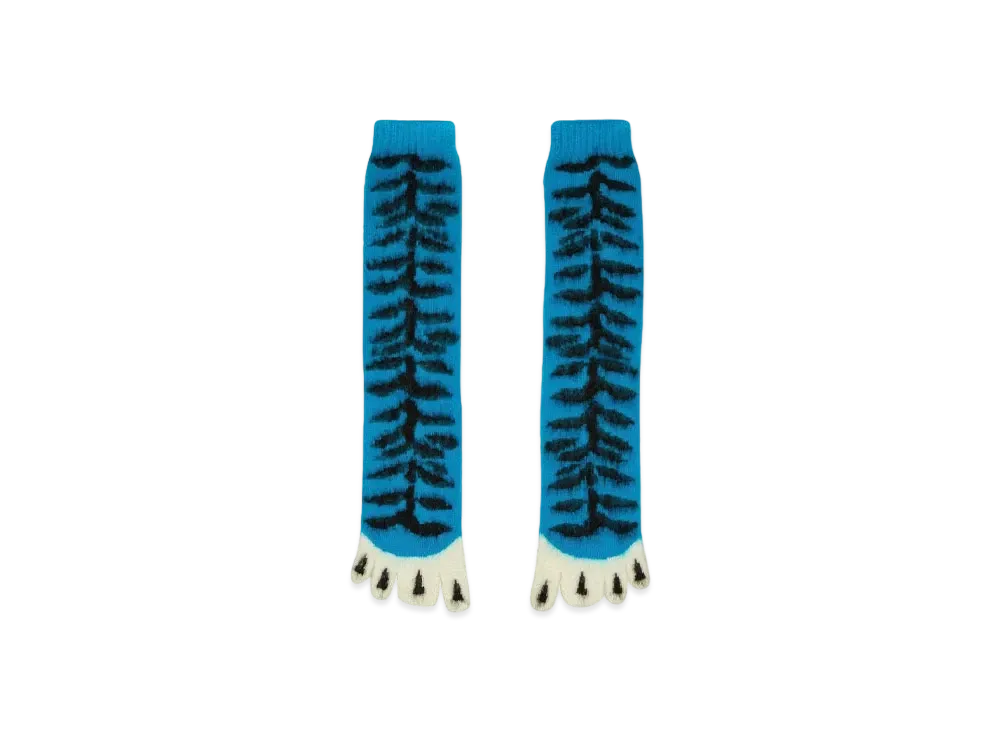 doublet Graphic Socks "Blue"