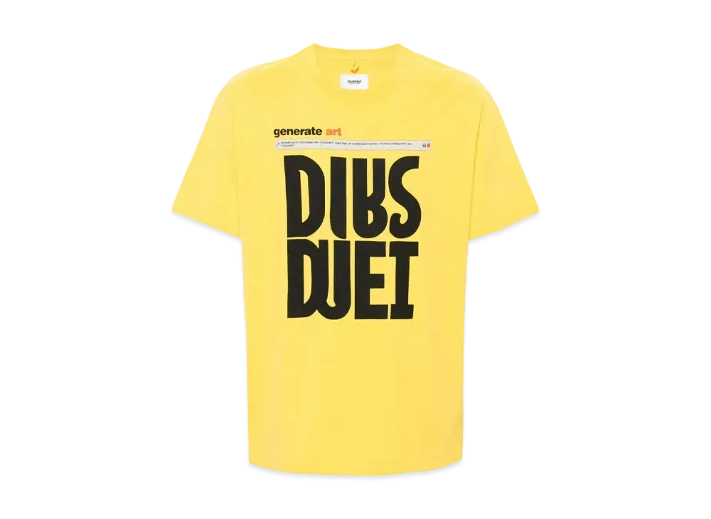 doublet AI-Generated T-Shirt "Canary Yellow"