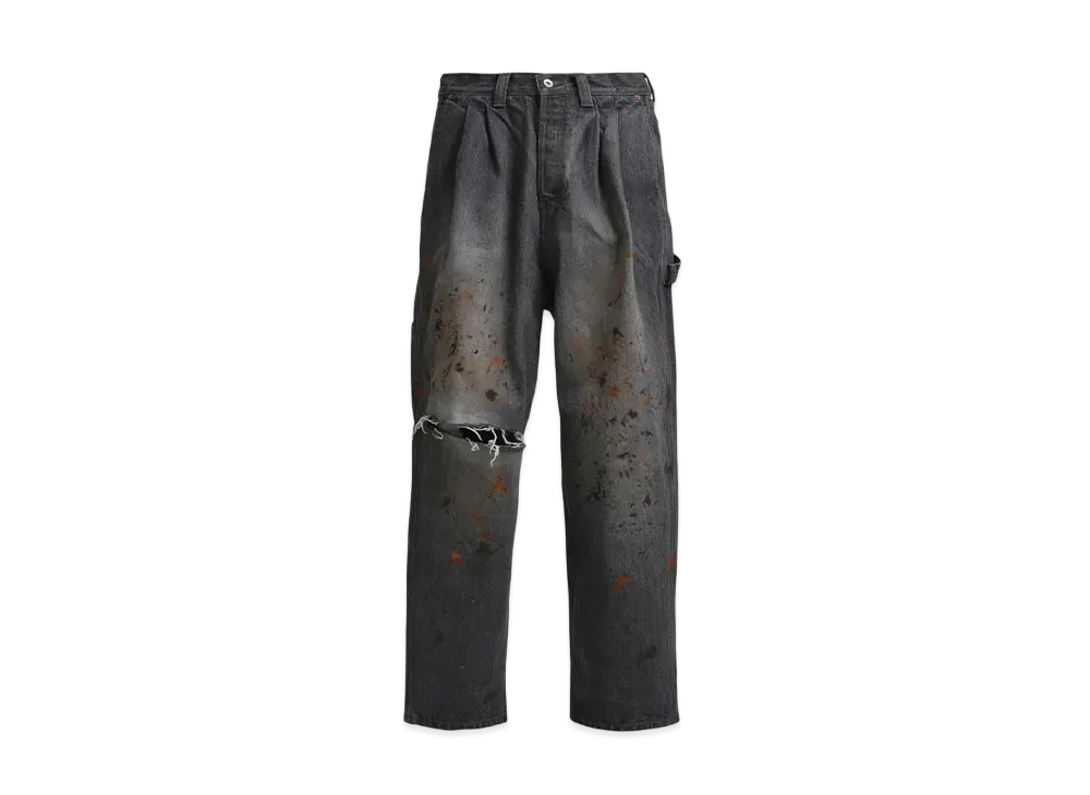 doublet Denim Painter Pants "Black"