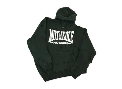 doublet Zombie Silhouette Hoodie "Black"
