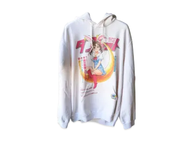 doublet Anime Print Hoodie "Rabbit"