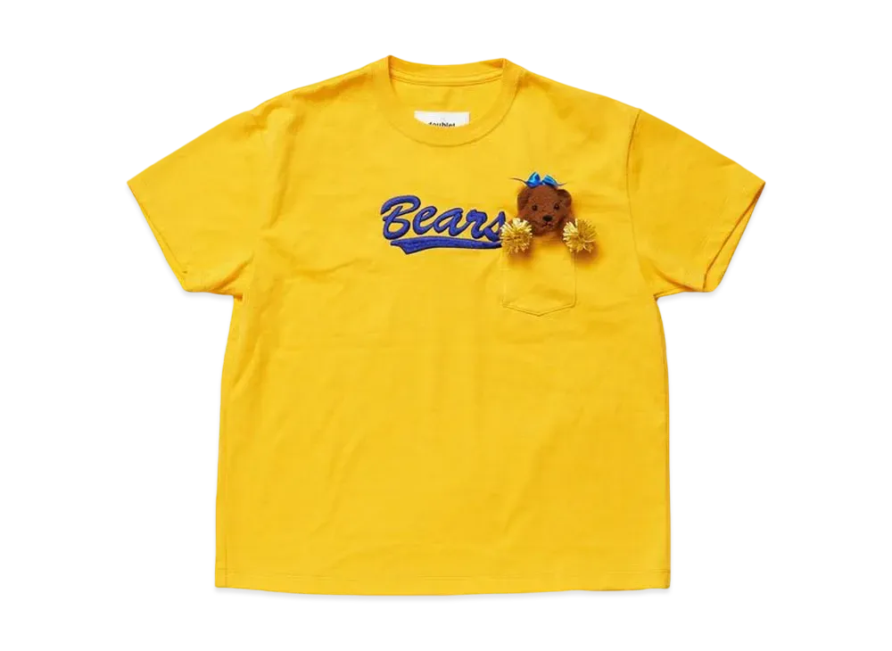 doublet Cheerleading Bear T-Shirt "Yellow"