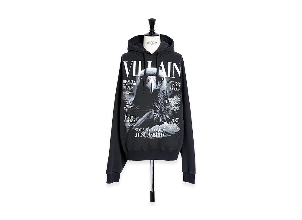 doublet Villain Cover Print Hoodie "Black"