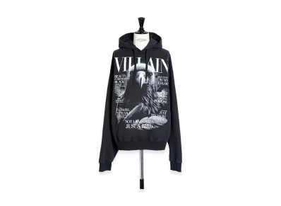 doublet Villain Cover Print Hoodie "Black"