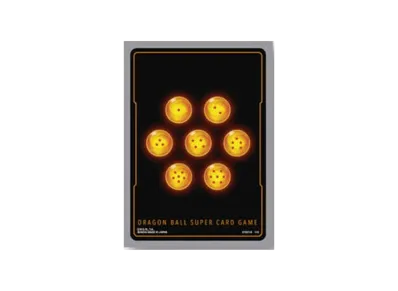Dragon Ball Super Card Game Official Card Sleeve Standard Black