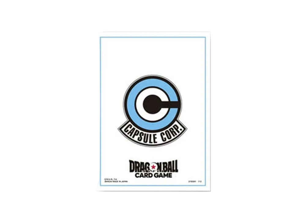 Dragon Ball Super Card Game Official Card Sleeve Capsule Corporation